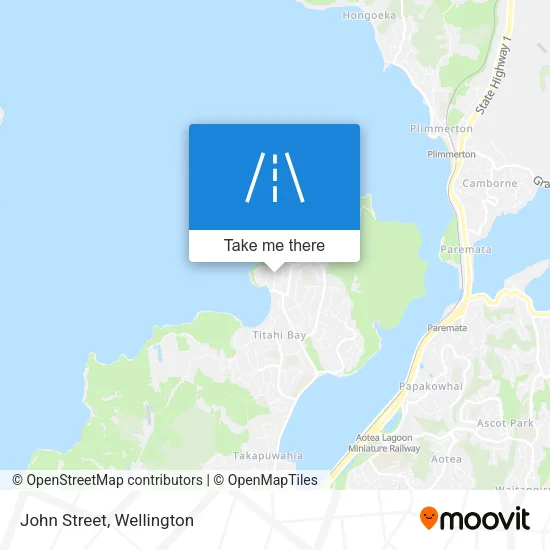 John Street map