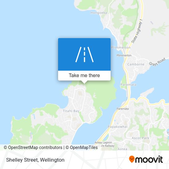 Shelley Street map
