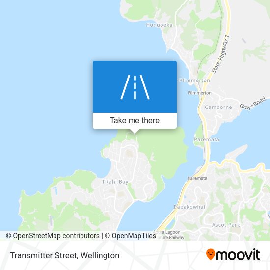 Transmitter Street map