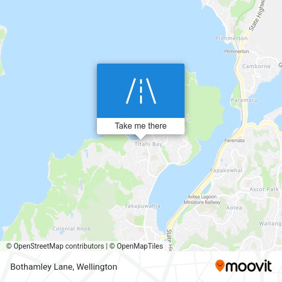 Bothamley Lane map