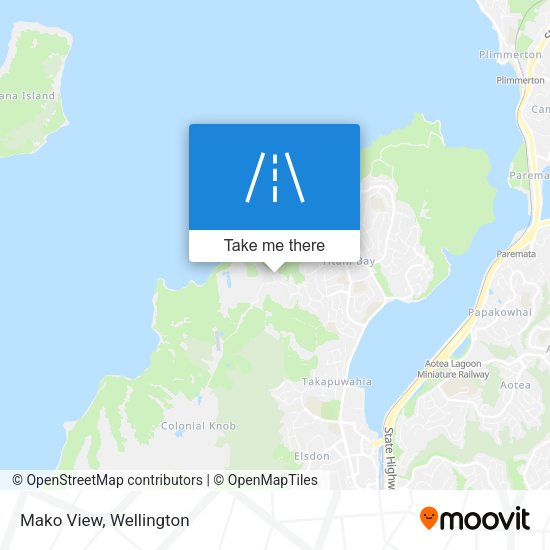 Mako View map