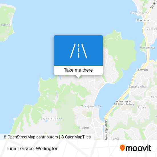 Tuna Terrace map