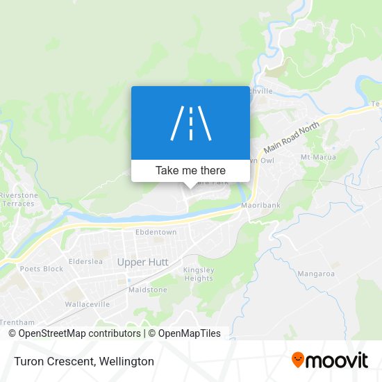 Turon Crescent map