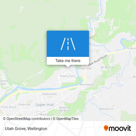 Utah Grove map