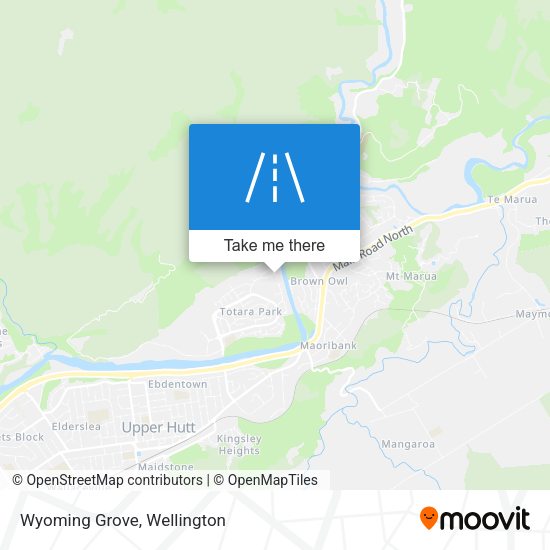 Wyoming Grove map