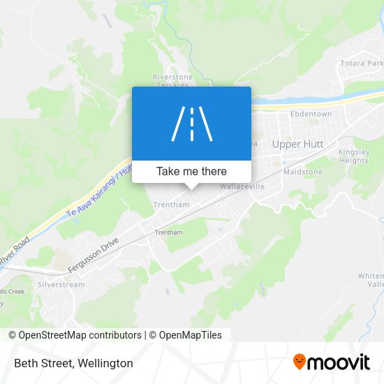Beth Street map