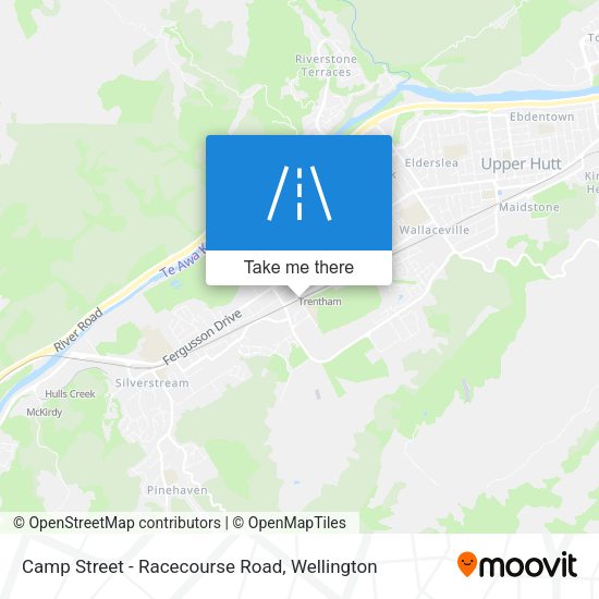 Camp Street - Racecourse Road map