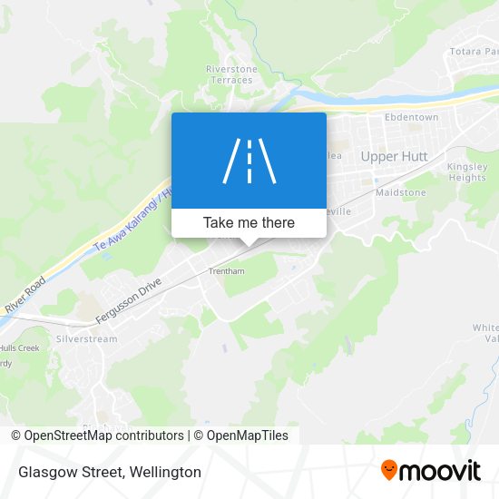 Glasgow Street map