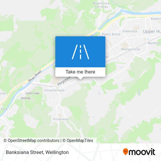 Banksiana Street map