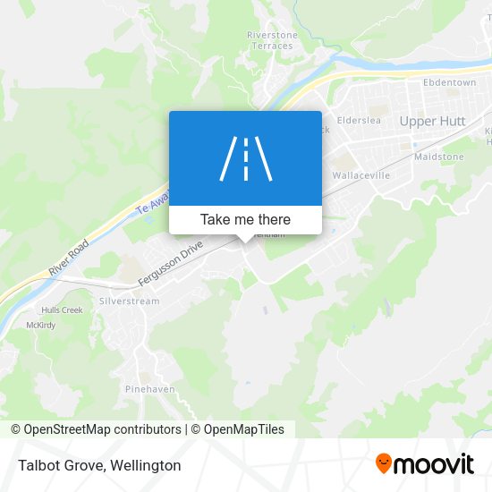 Talbot Grove map