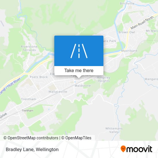 Bradley Lane map