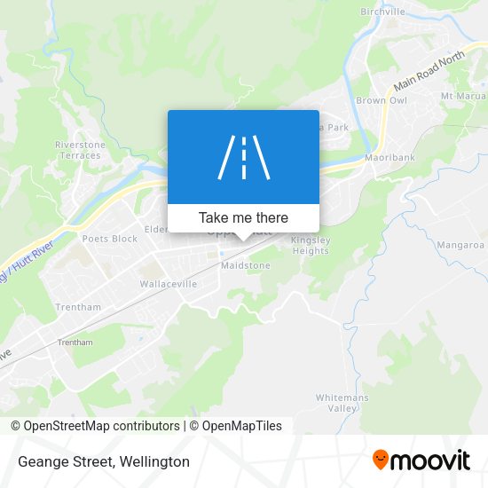 Geange Street map