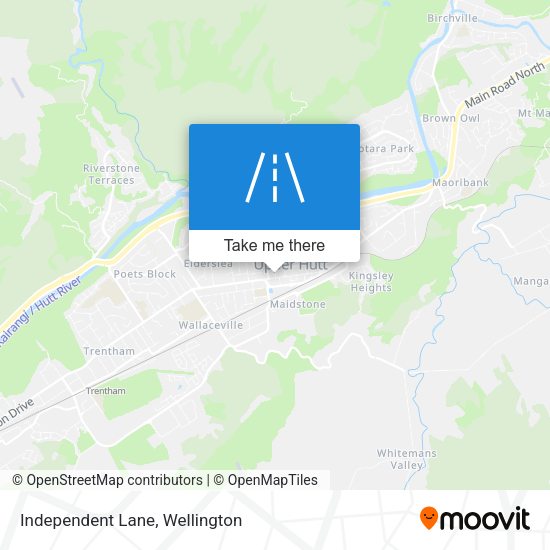 Independent Lane map
