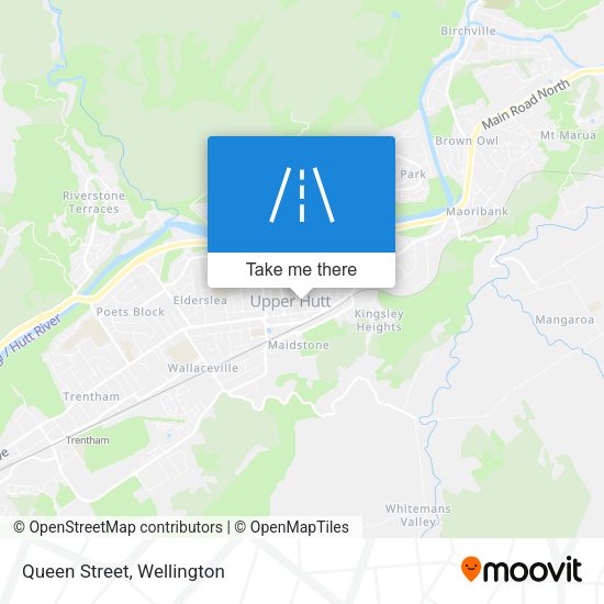 Queen Street map