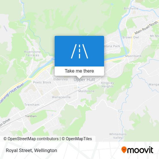 Royal Street map