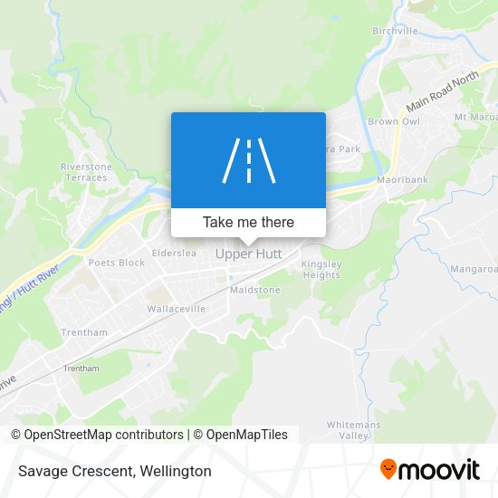 Savage Crescent map