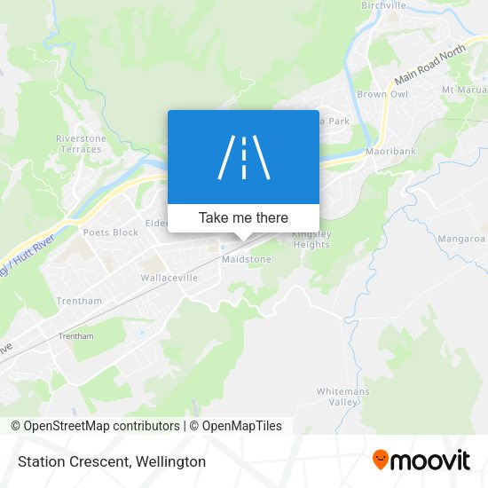 Station Crescent map