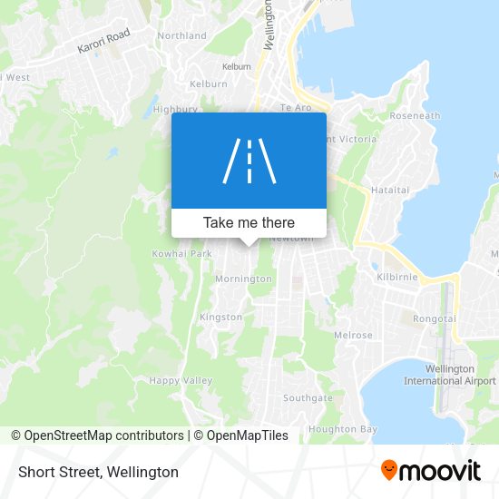 Short Street map
