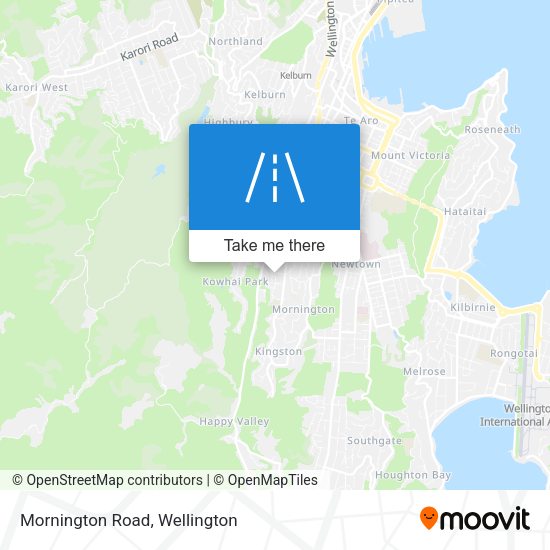 Mornington Road map