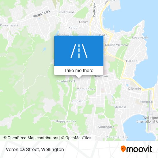 Veronica Street map