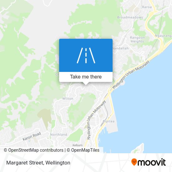 Margaret Street map