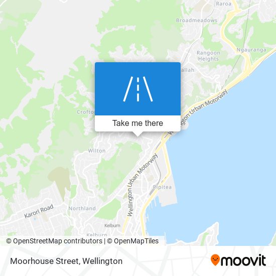 Moorhouse Street map