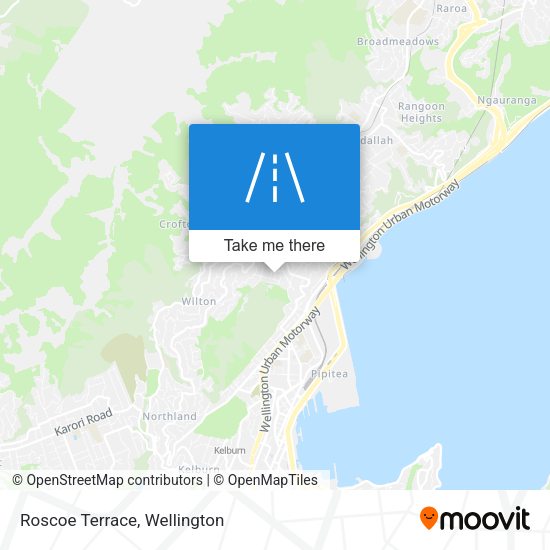 Roscoe Terrace map