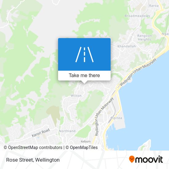 Rose Street map