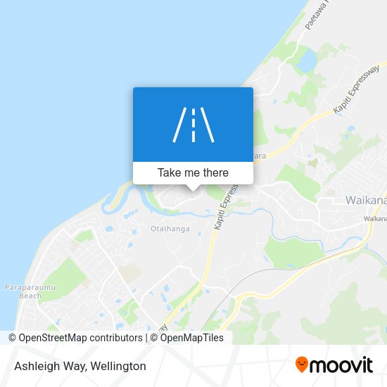 Ashleigh Way map