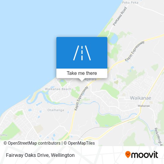 Fairway Oaks Drive map
