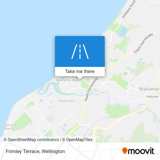 Frimley Terrace map