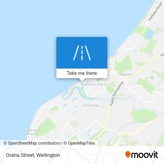 Oratia Street map