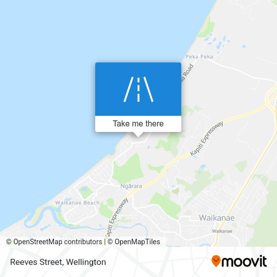 Reeves Street map