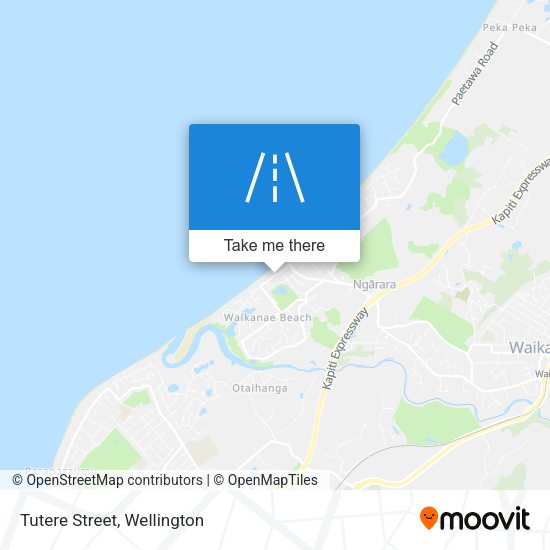 Tutere Street map