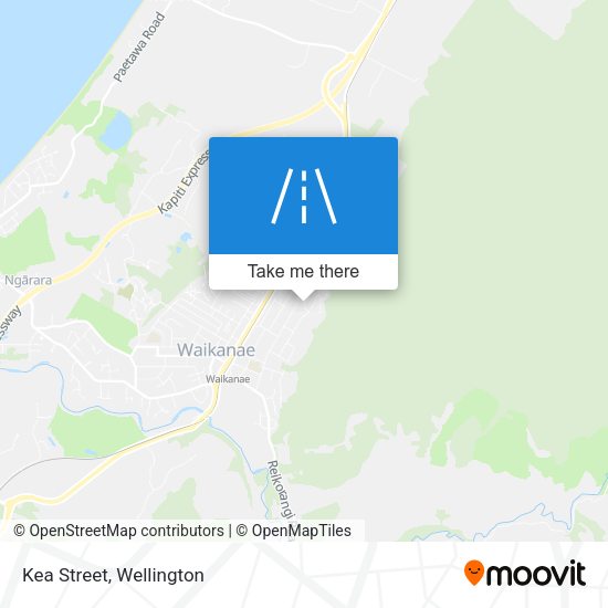 Kea Street map