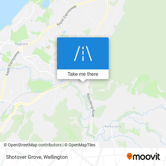 Shotover Grove map