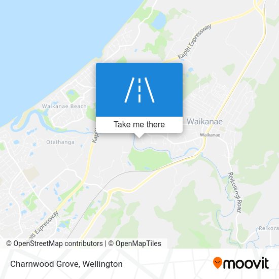 Charnwood Grove map