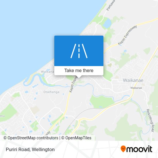 Puriri Road map
