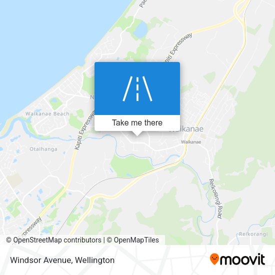 Windsor Avenue map