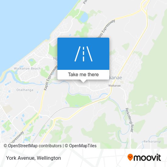 York Avenue map