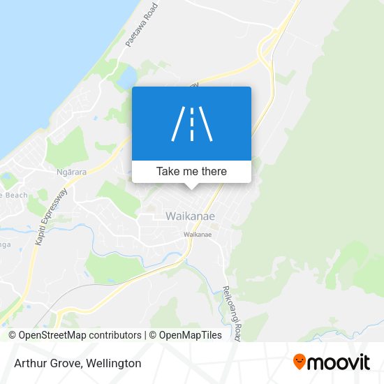 Arthur Grove map