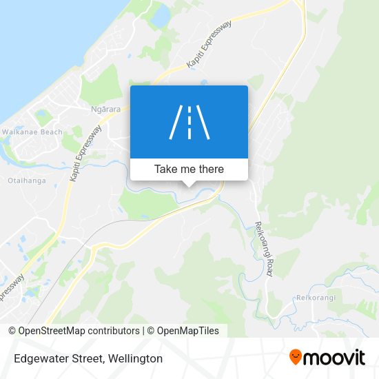 Edgewater Street map