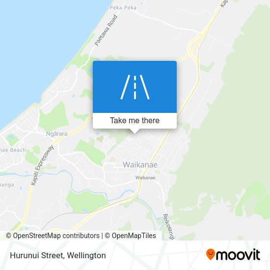 Hurunui Street map