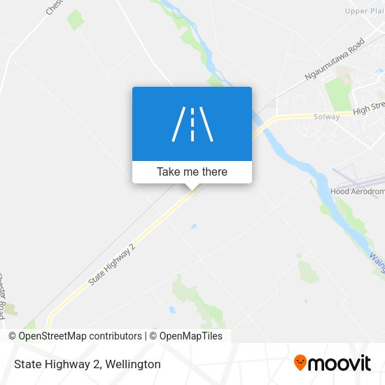 State Highway 2 map