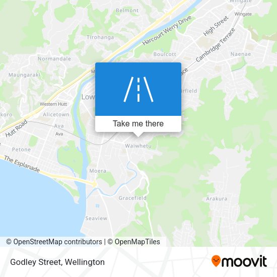 Godley Street map