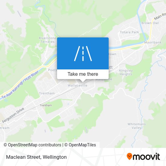 Maclean Street map