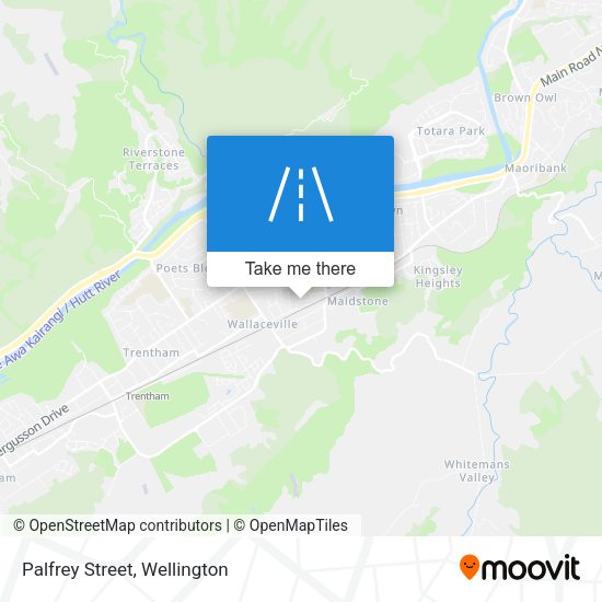 Palfrey Street map