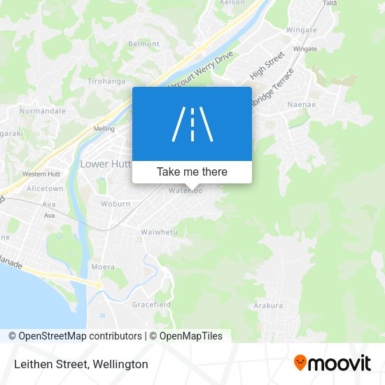 Leithen Street map