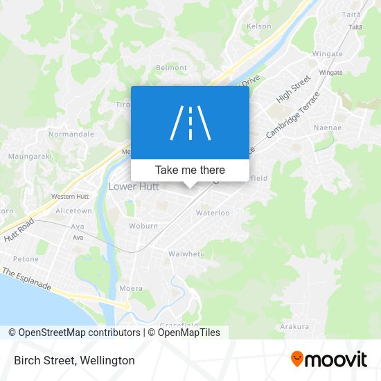 Birch Street map