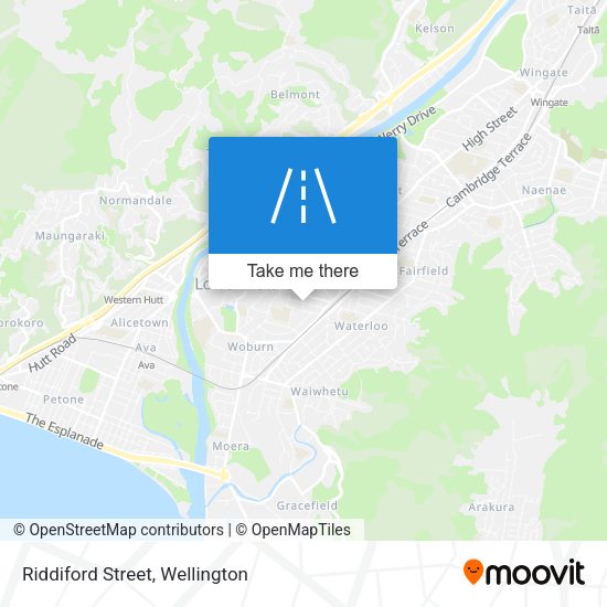 Riddiford Street map